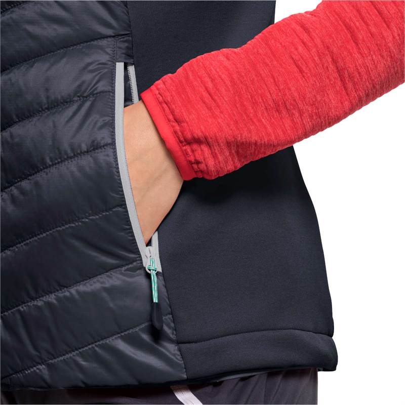Jack Wolfskin Womens Roteburn Windproof Quilted Vest-5